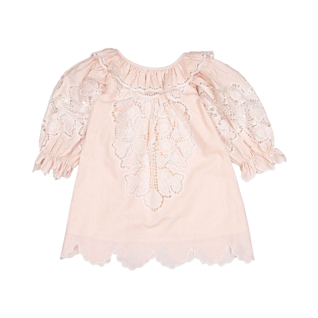 Petite Amalie Linen Cut Out Dress