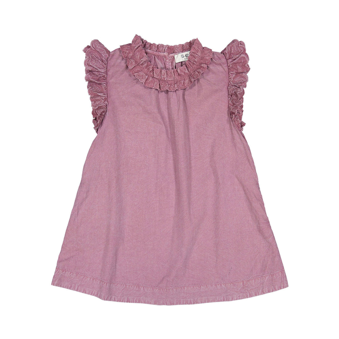 Sea Heidi Heart Rose Quilt Sleeveless Dress
