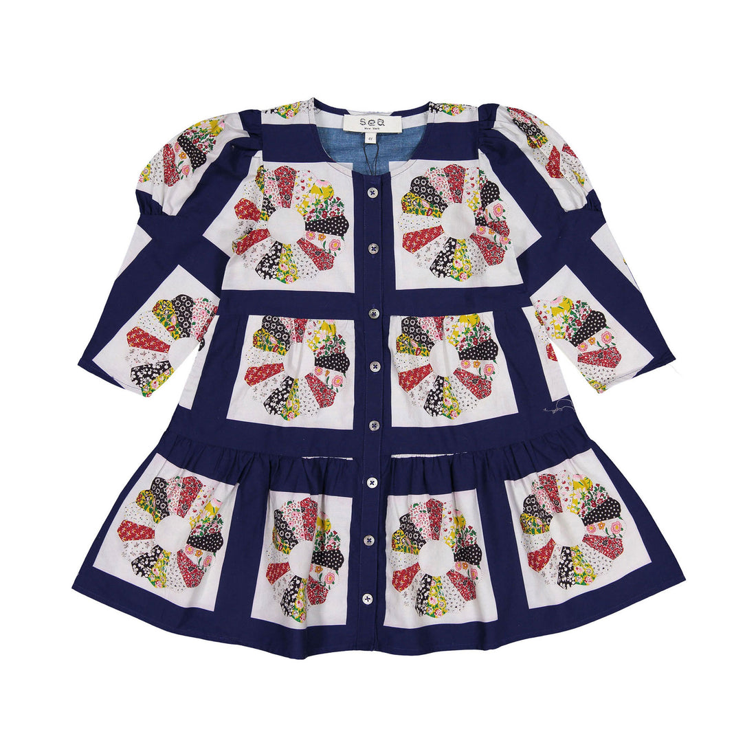 Sea Pippin Patchwork Dress