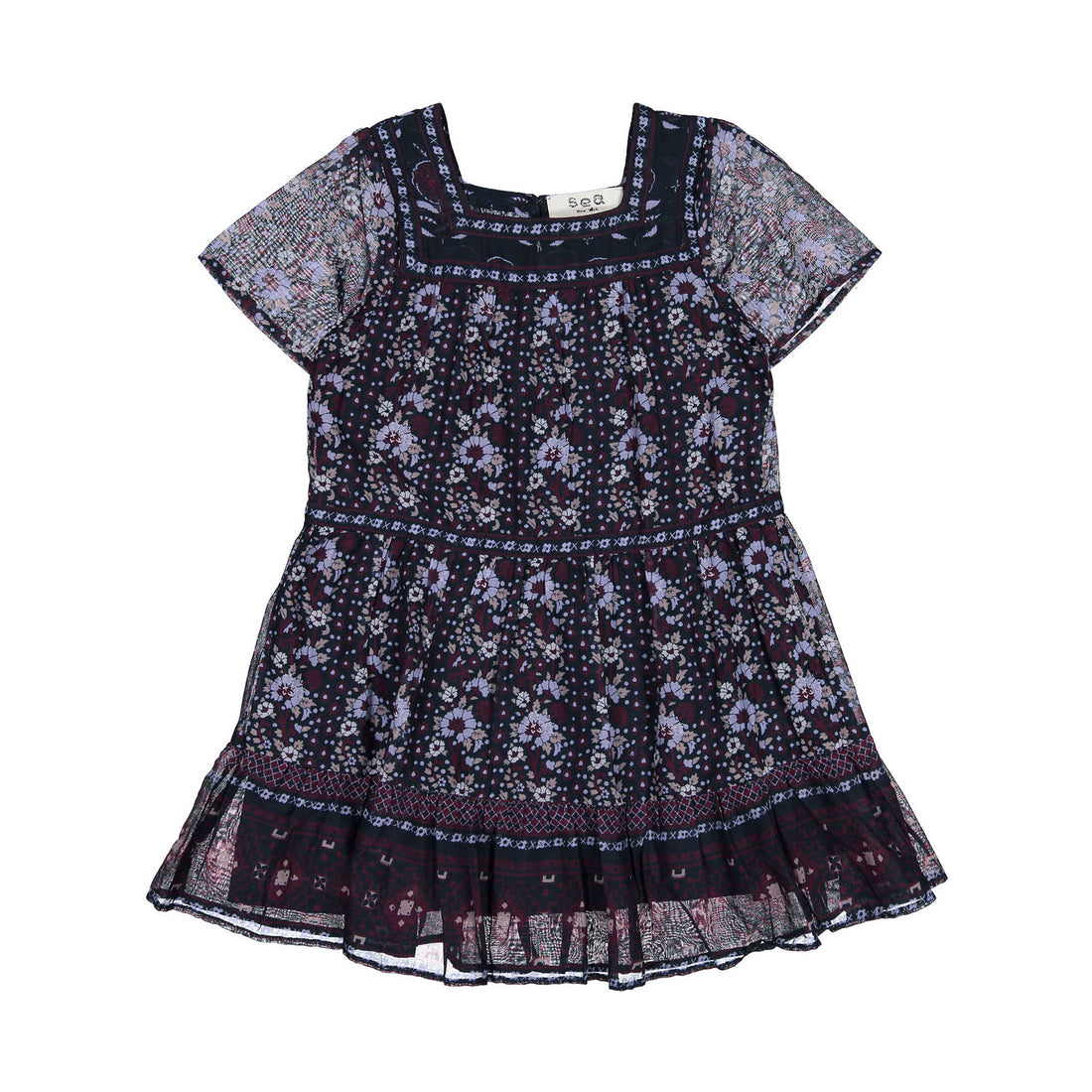 Sea Nadine Berry Border Dress
