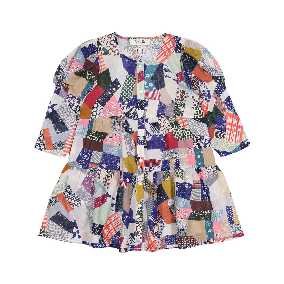 Sea Harlow Patchwork Dress