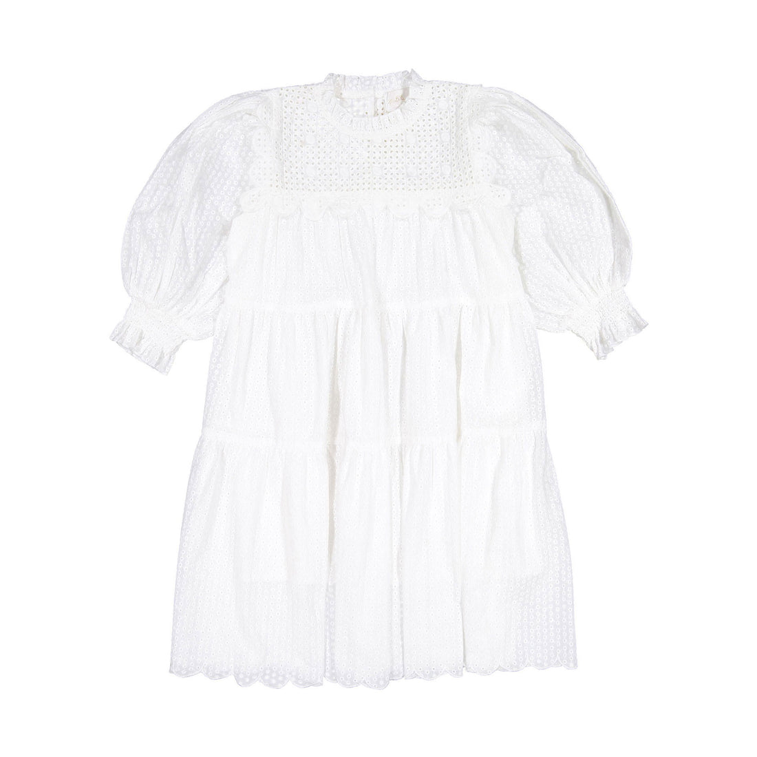 Petite Amalie Eyelet Swing Dress