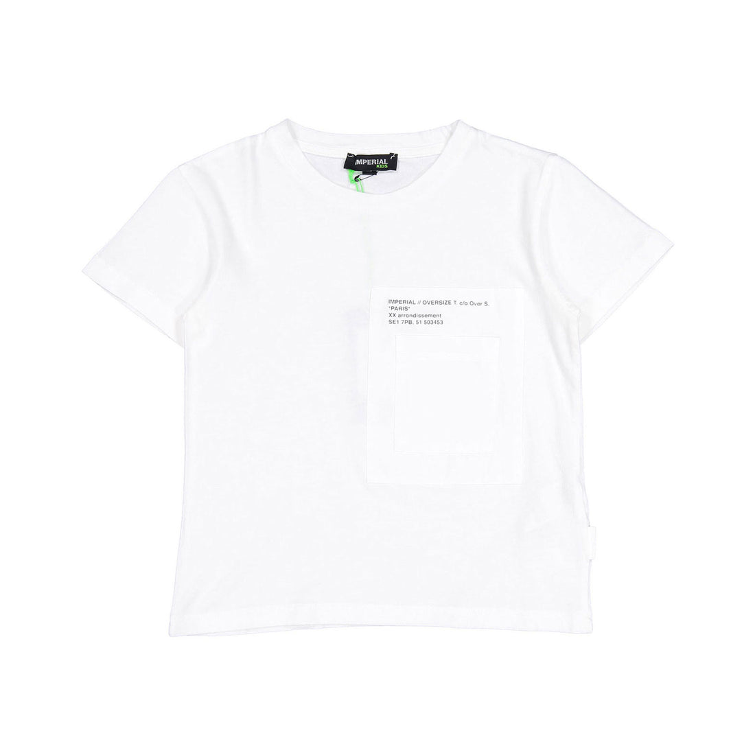 IMPERIAL White Paragraph Tee
