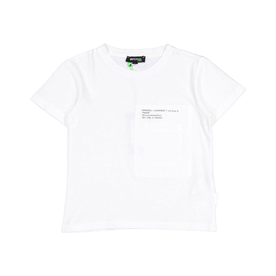 IMPERIAL White Paragraph Tee