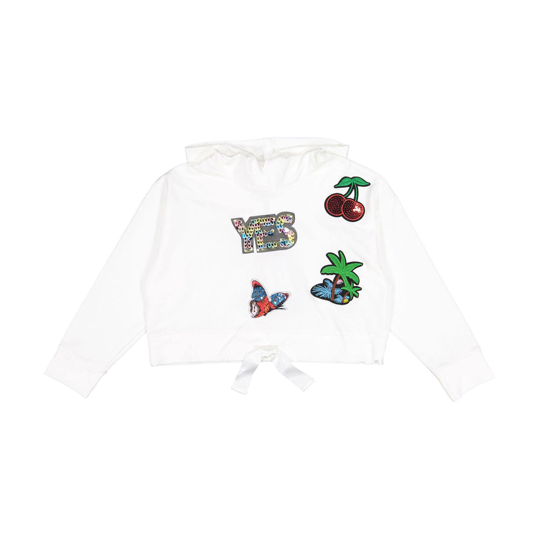 Dixie White Patch Hoodie