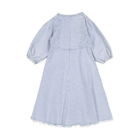 Steph Denim Puff Sleeve Dress – Ladida
