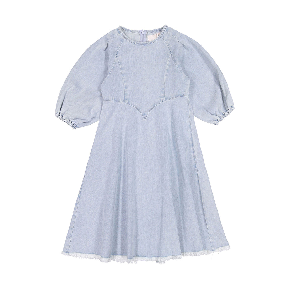 Steph Denim Puff Sleeve Dress