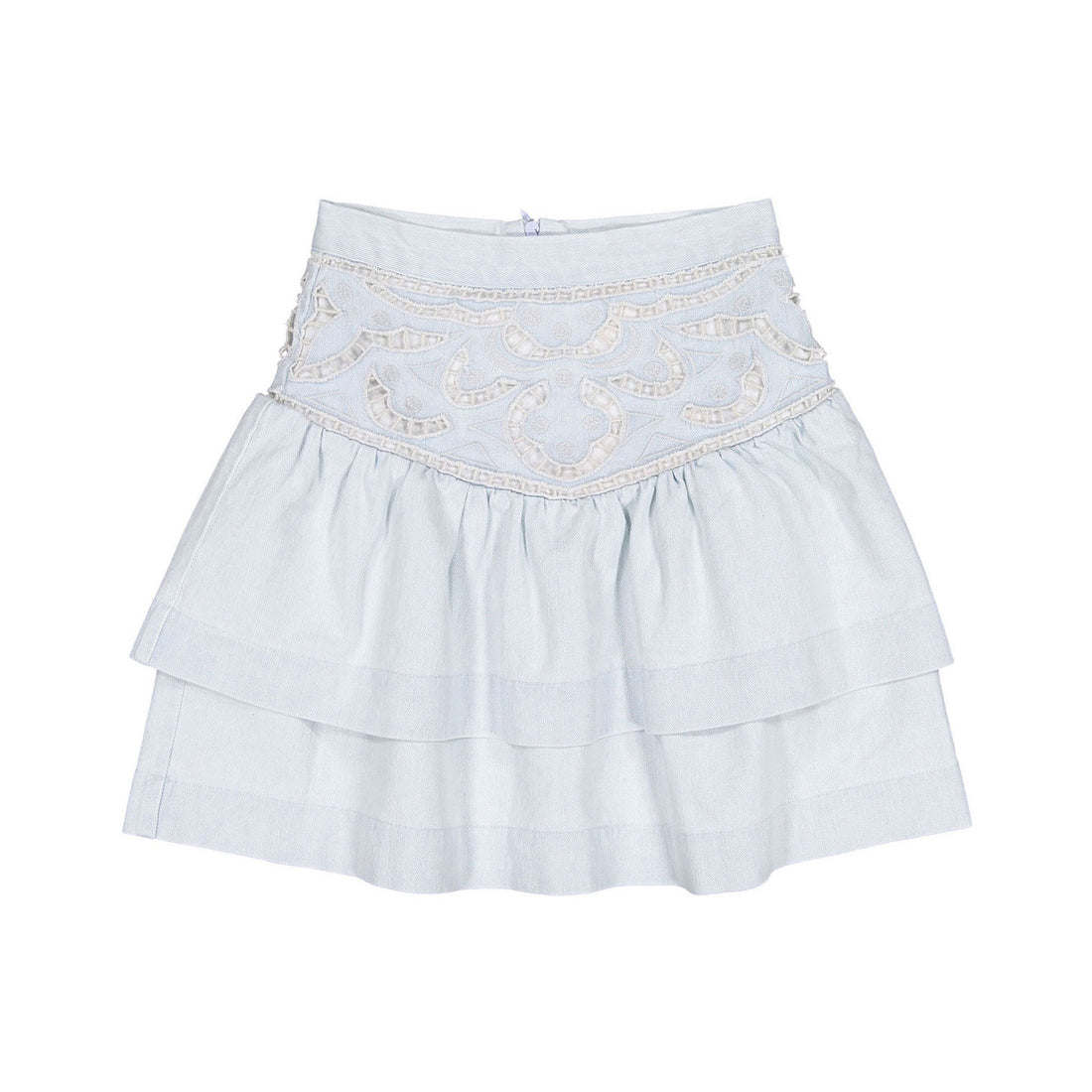 Steph Cut Out Denim Skirt