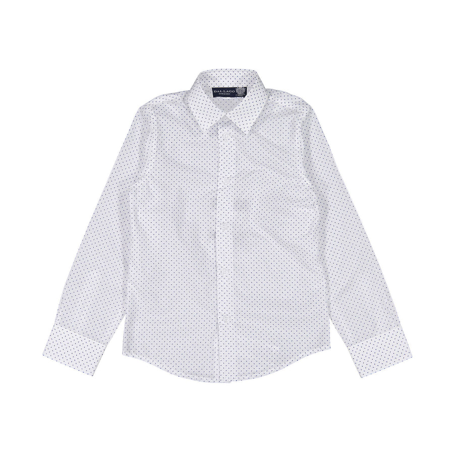 Dal Lago Blue Flowers Perth Shirt