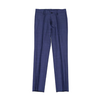 Dal Lago Navy Check Suit