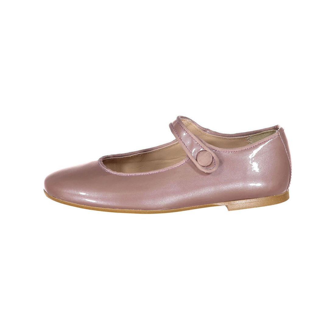 Papanatas Mink Patent Leather Mary Janes