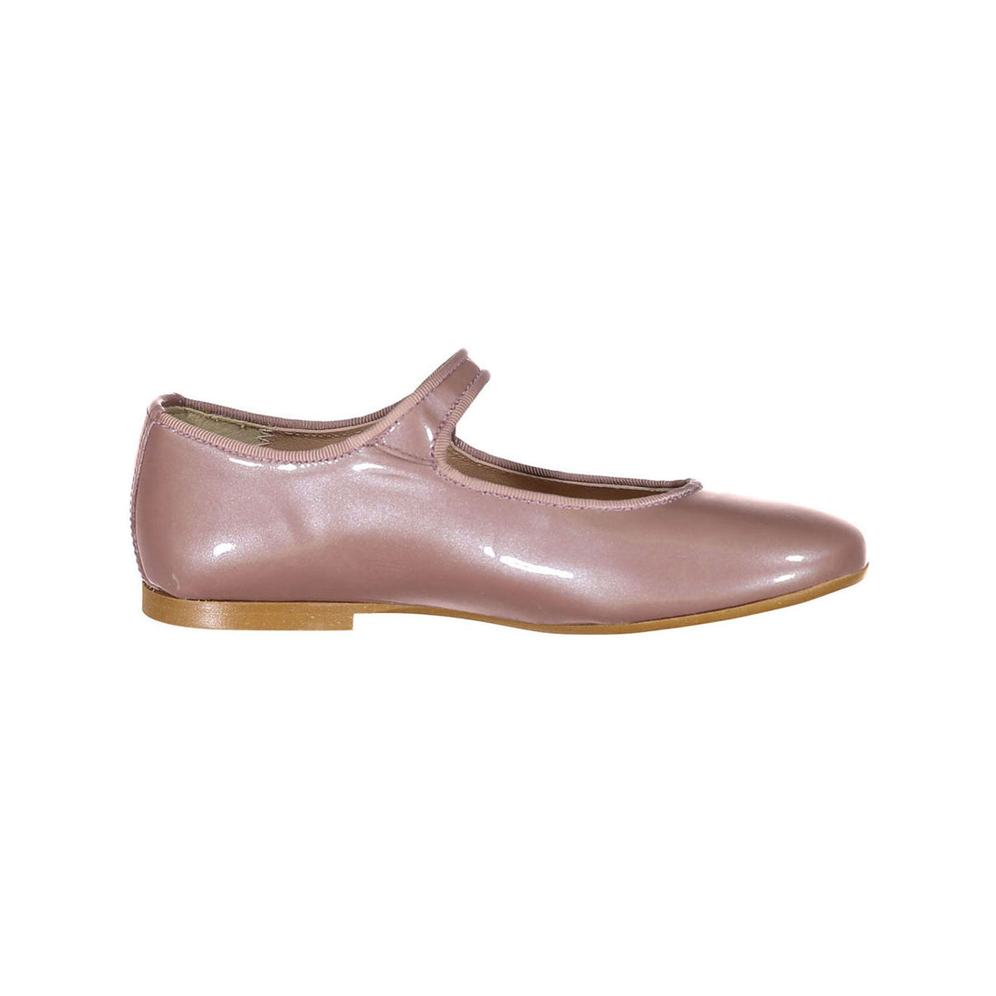 Papanatas Mink Patent Leather Mary Janes