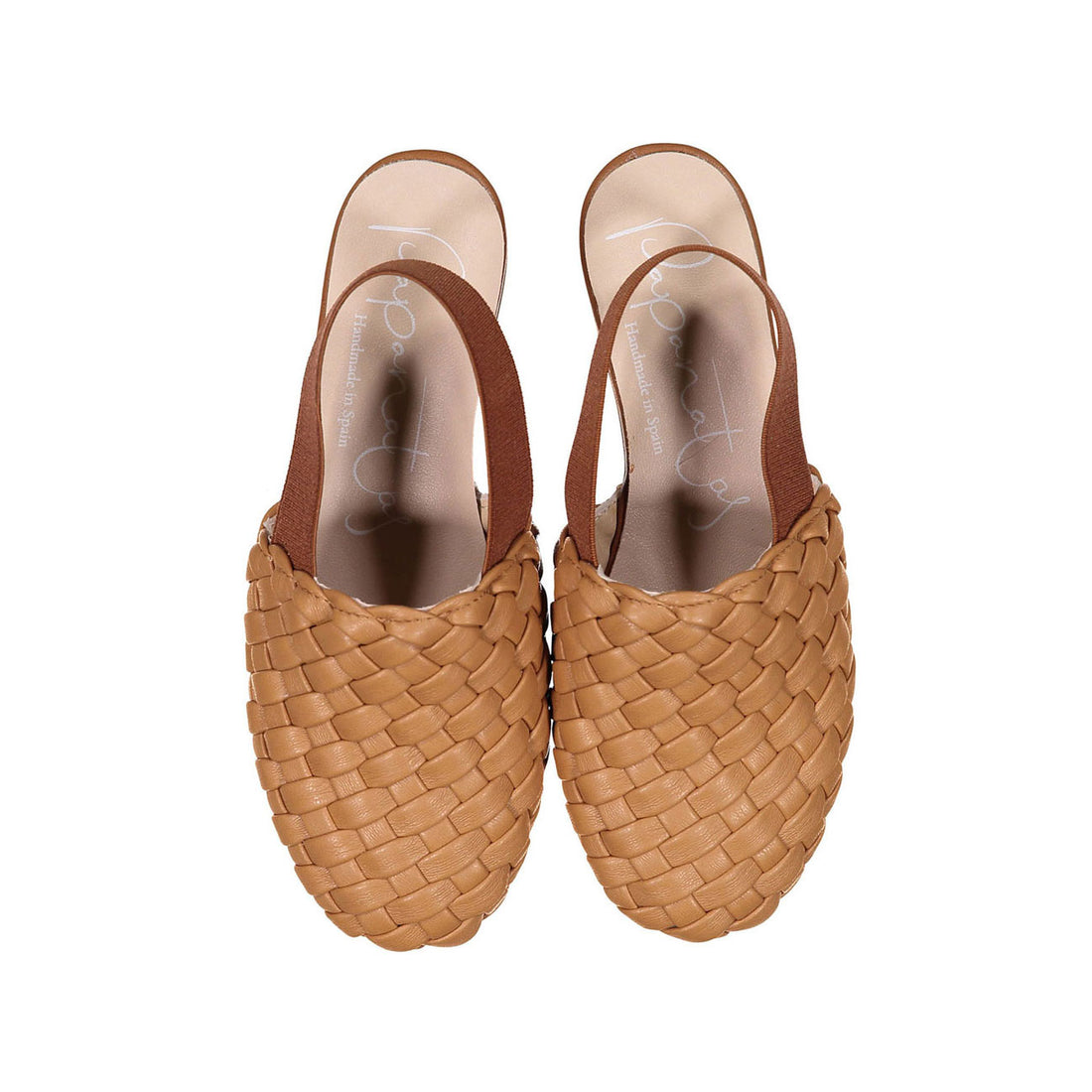 Papanatas Camel Braided Elastic Slipper