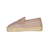 Papanatas Stone Leather Espadrilles