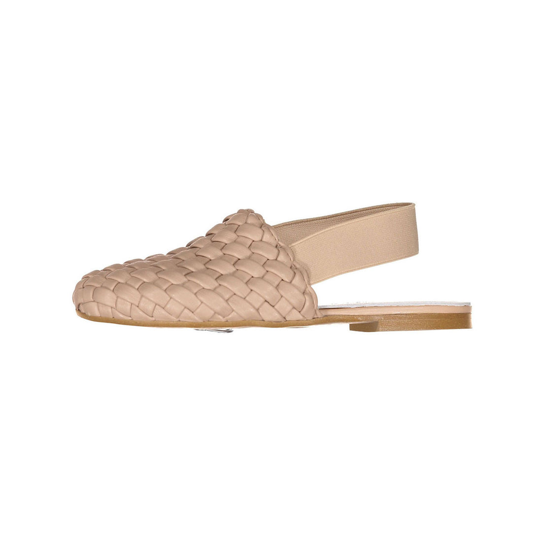 Papanatas Nude Braided Elastic Slipper