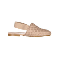 Papanatas Nude Braided Elastic Slipper
