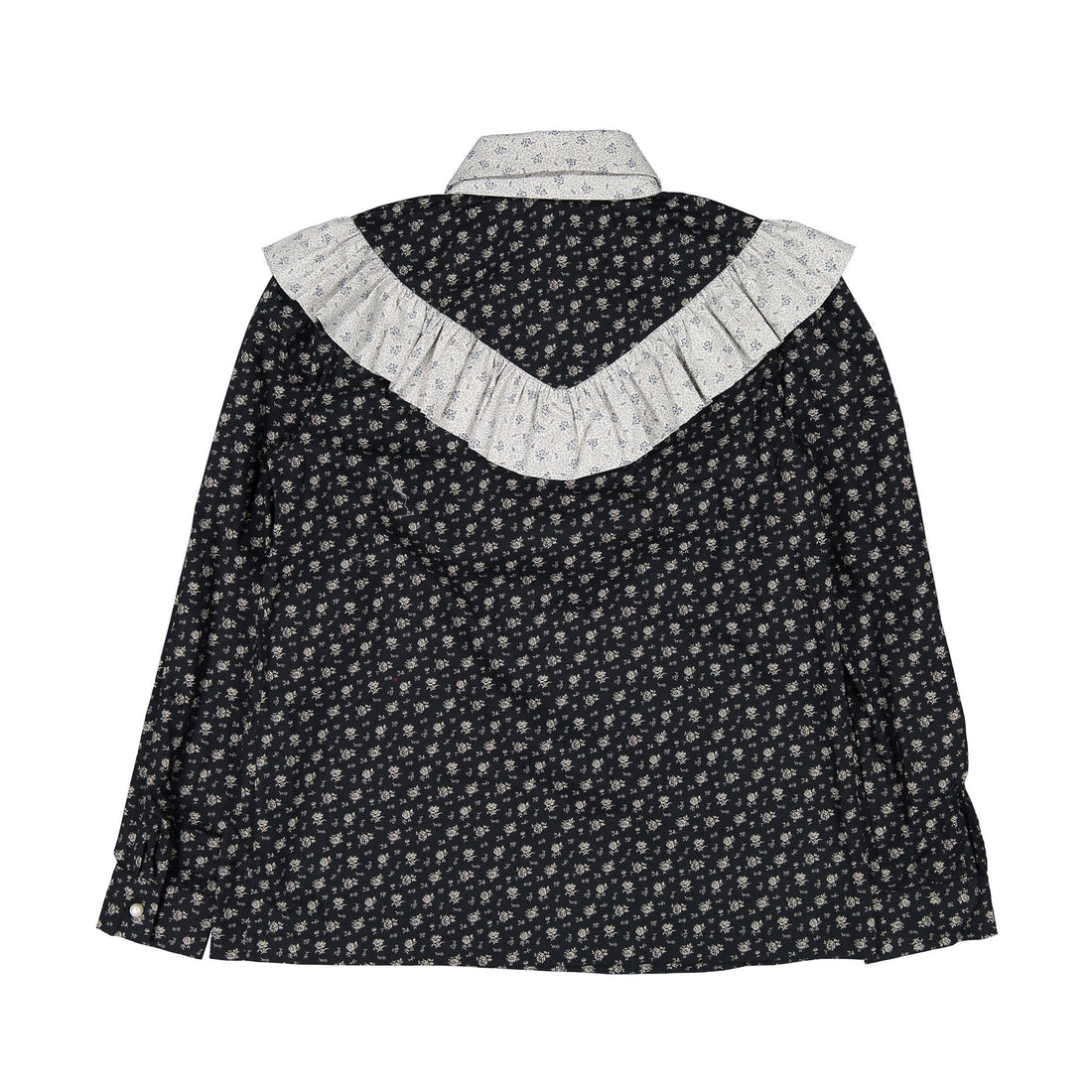 Batsheva Black Speckled Floral Carol Women&