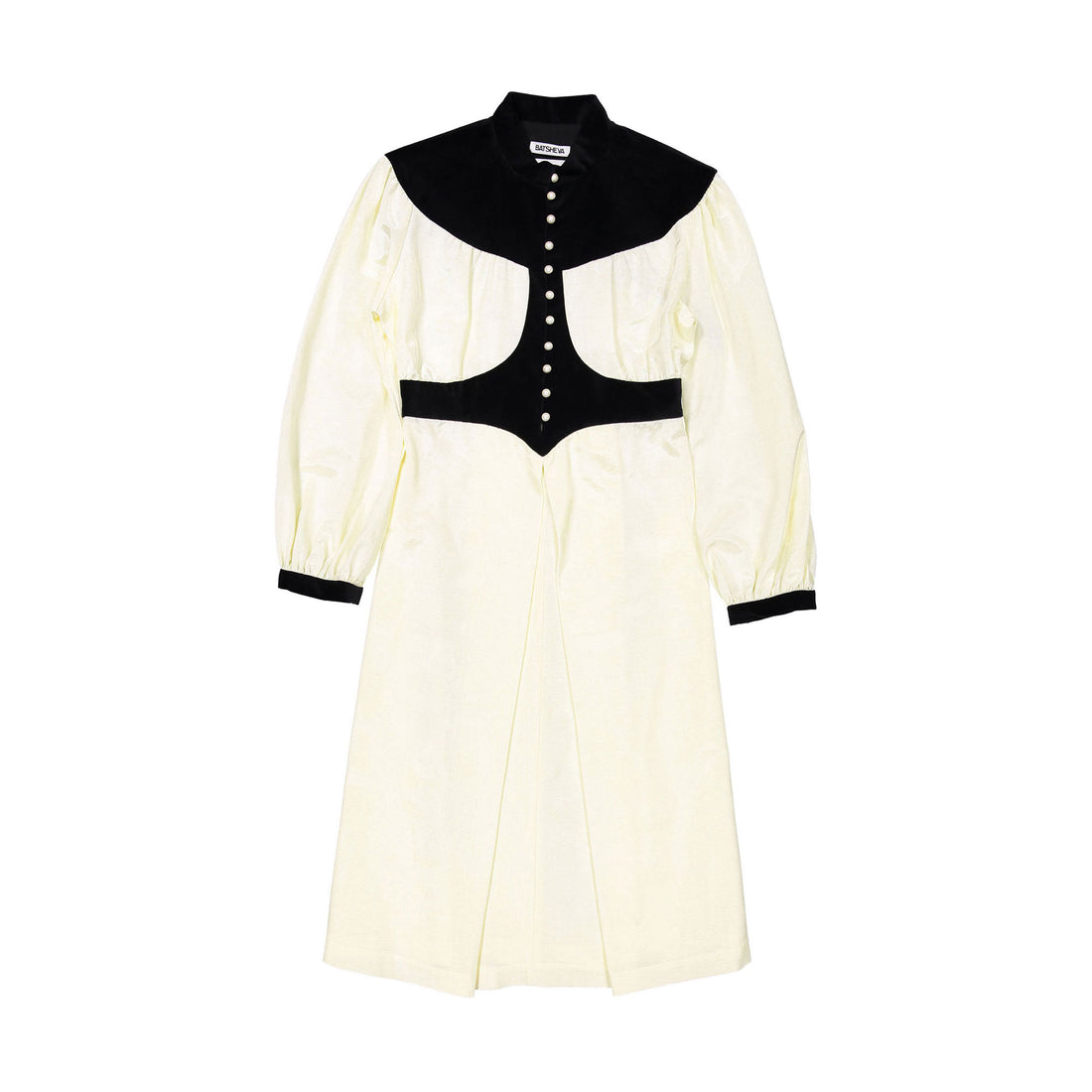 Batsheva Cream Moire Ashlyn Women&