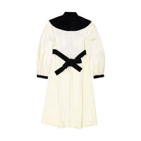 Batsheva Cream Moire Ashlyn Women's Dress
