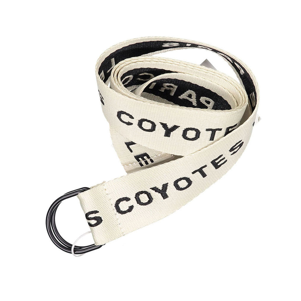 Les Coyotes De Paris Noir Logo Shanita Belt