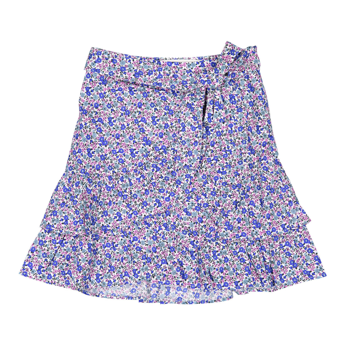Les Coyotes De Paris Flower Field Layered Sai Skirt