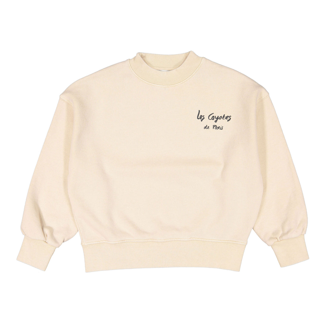 Les Coyotes De Paris Beige Crewneck Lovisa Sweater
