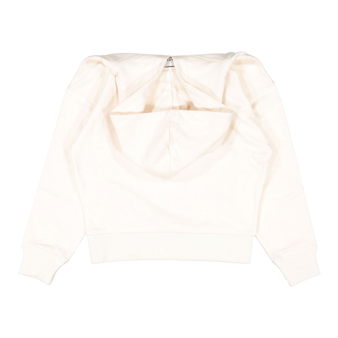 Les Coyotes De Paris Cream Ovesized Hooded Sweatshirt
