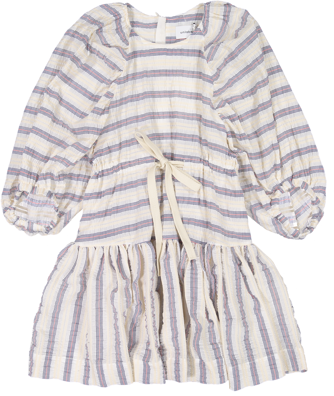 Unlabel White/Navy Stripes Cielo Dress