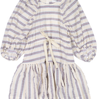 Unlabel White/Navy Stripes Cielo Dress
