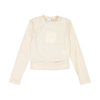 Unlabel White Sand Otranto Cropped Top