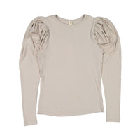 Ava and Lu Stone Puff Long Sleeve Tee