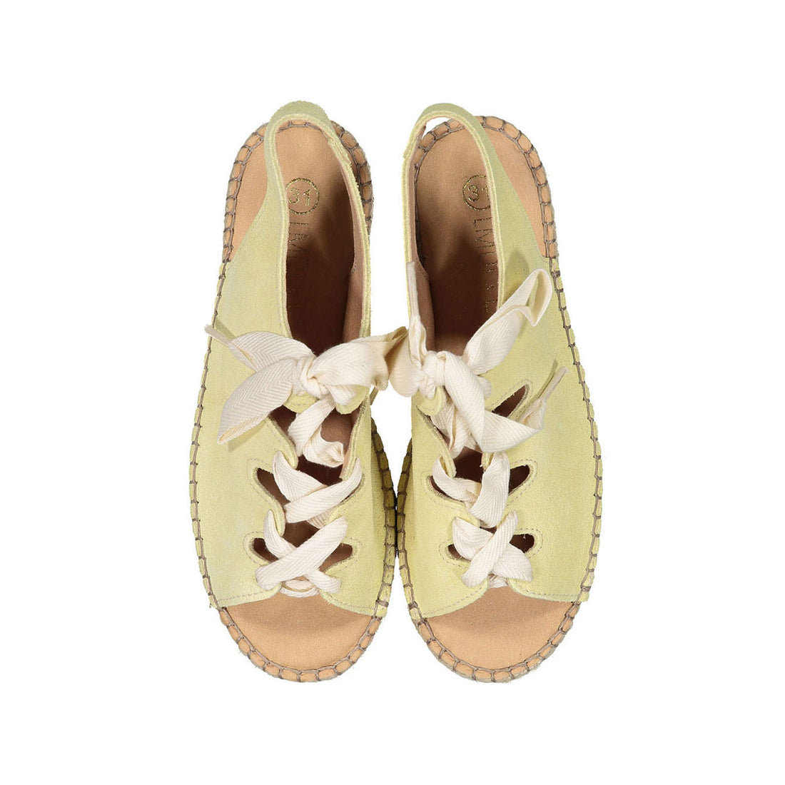 Liilu Leather-Light Anis Espadrilles