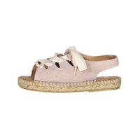 Liilu Leather-Light Mauve Espadrilles