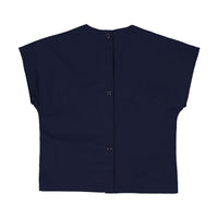 Boys and Arrows Navy Woven Tee