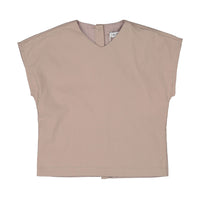 Boys and Arrows Beige Woven Tee