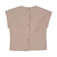 Boys and Arrows Beige Woven Tee