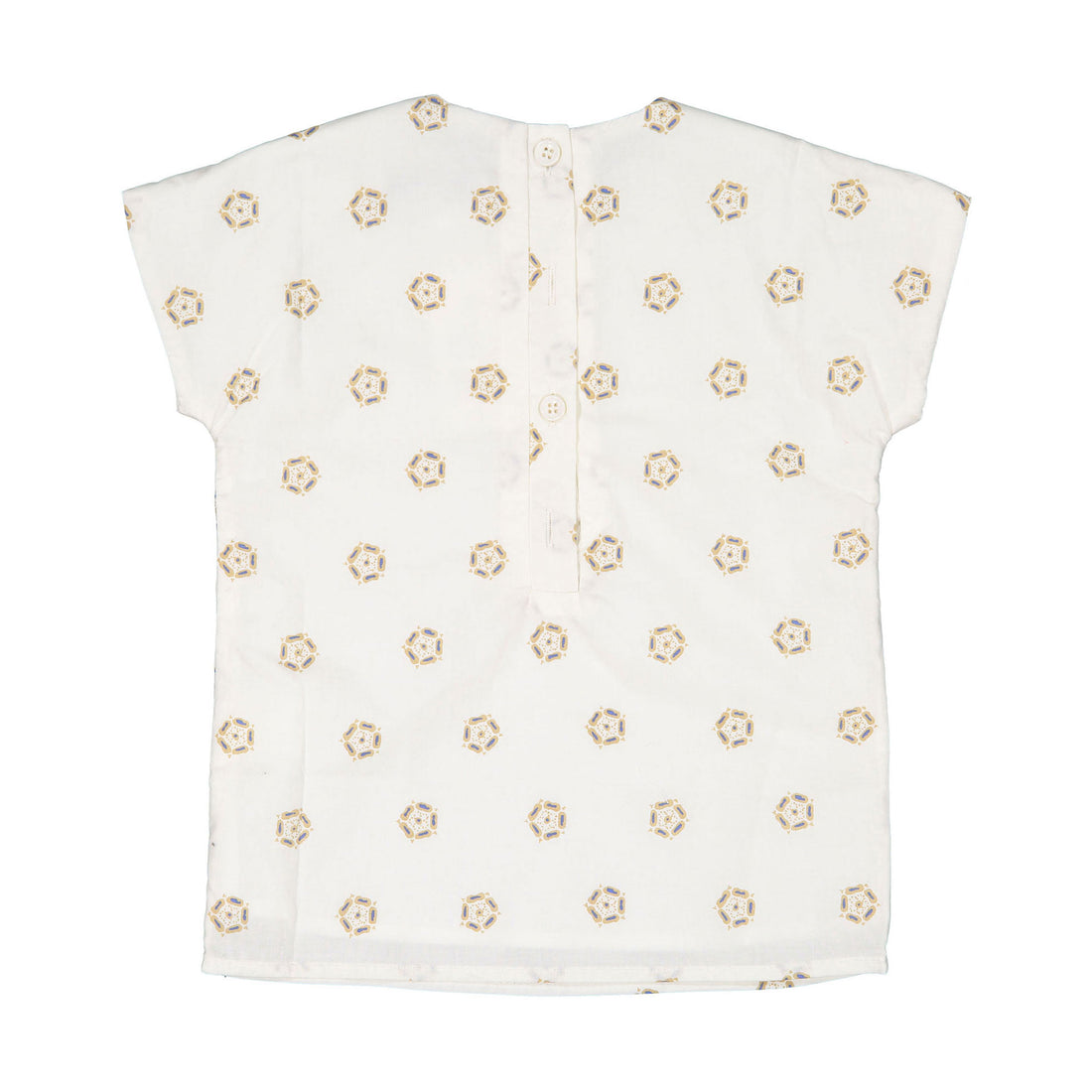 Boys and Arrows Off White Printed Woven Top