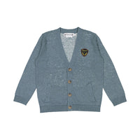 Bonpoint Duck Blue Aldric Cardigan