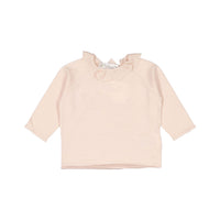 Bonpoint Nude Collared Knit Baby Set