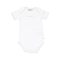 Bonpoint White Days Of The Week Bodysuits
