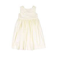 Bonpoint Vanilla Floral Embroidered Alise Dress