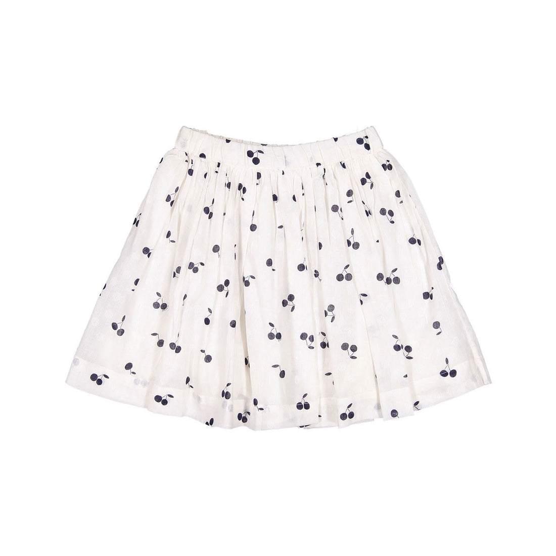 Bonpoint Blue Cherry Print Suzon Skirt