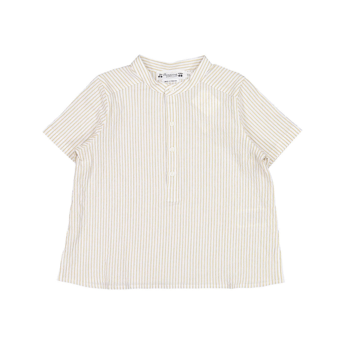 Bonpoint Beige Stripe Cesar Tunic