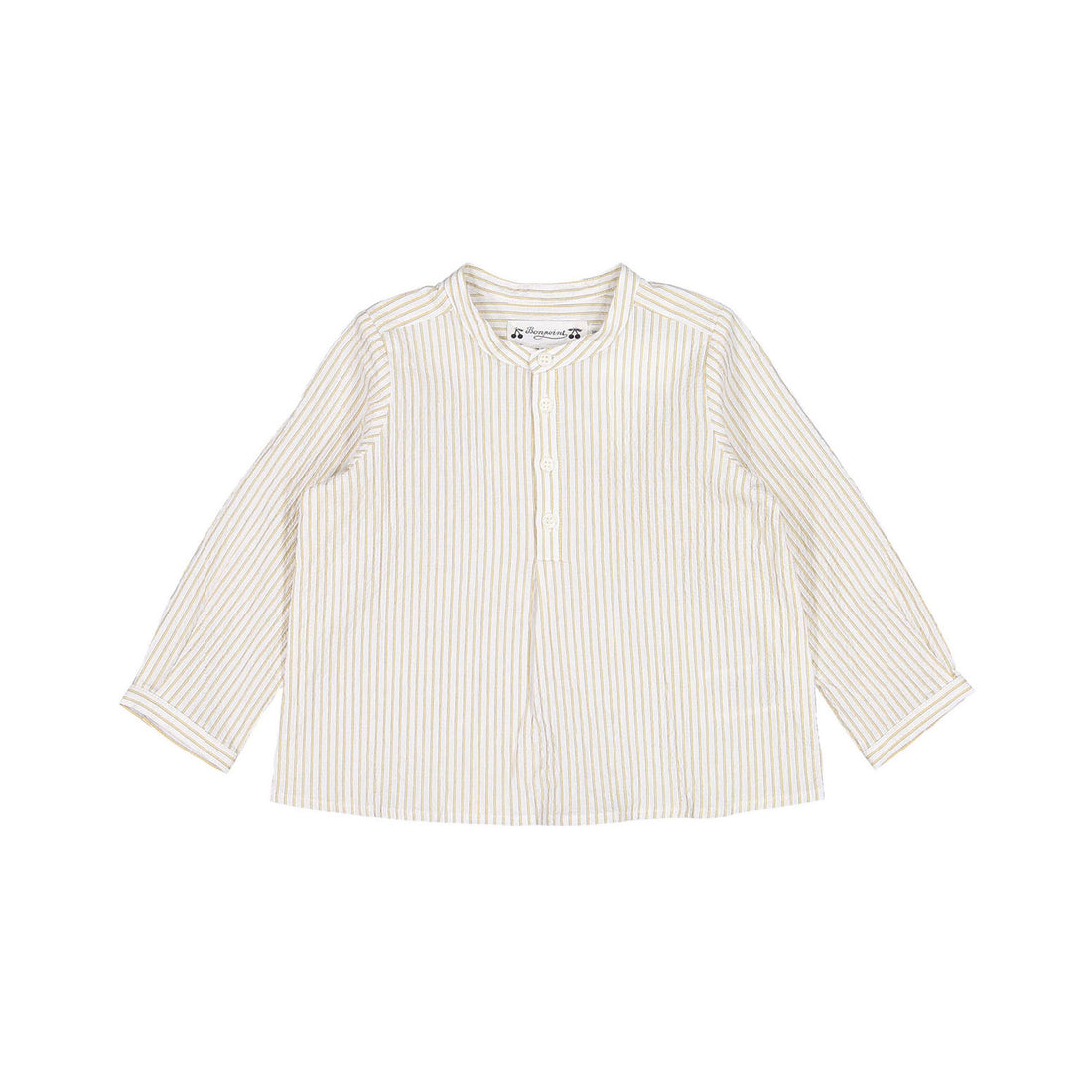 Bonpoint Beige Stripe Polisson Baby Tunic