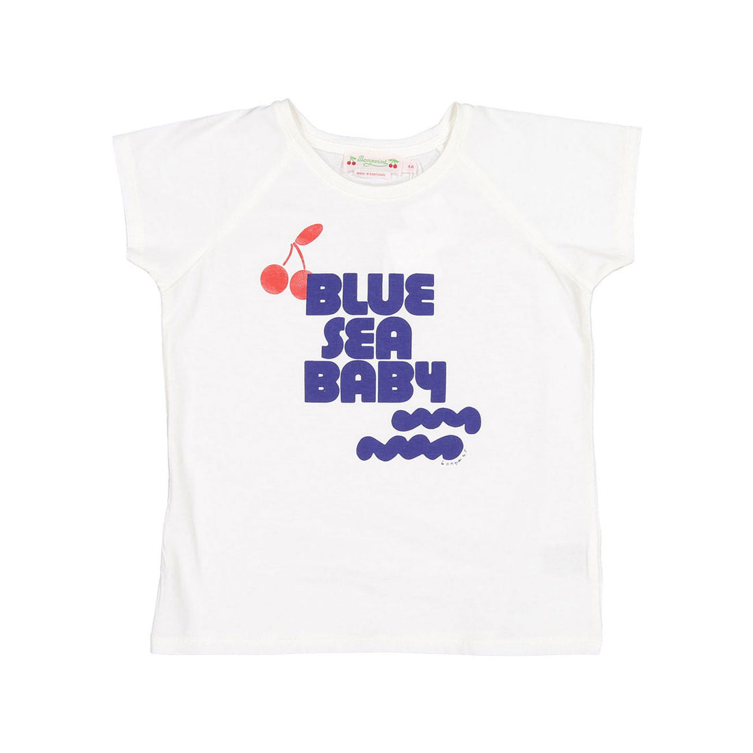 Bonpoint White Sea Baby Tee