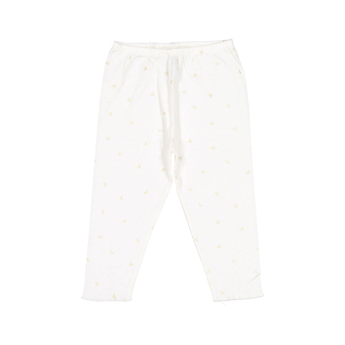 Bonpoint Cream Cherry Legging Set
