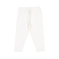 Bonpoint Cream Cherry Legging Set