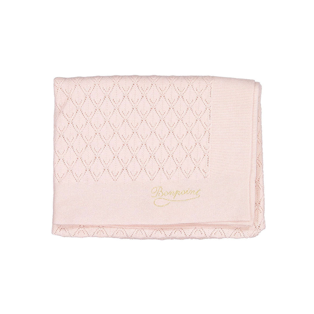 Bonpoint Pink Permanent Knit Blanket