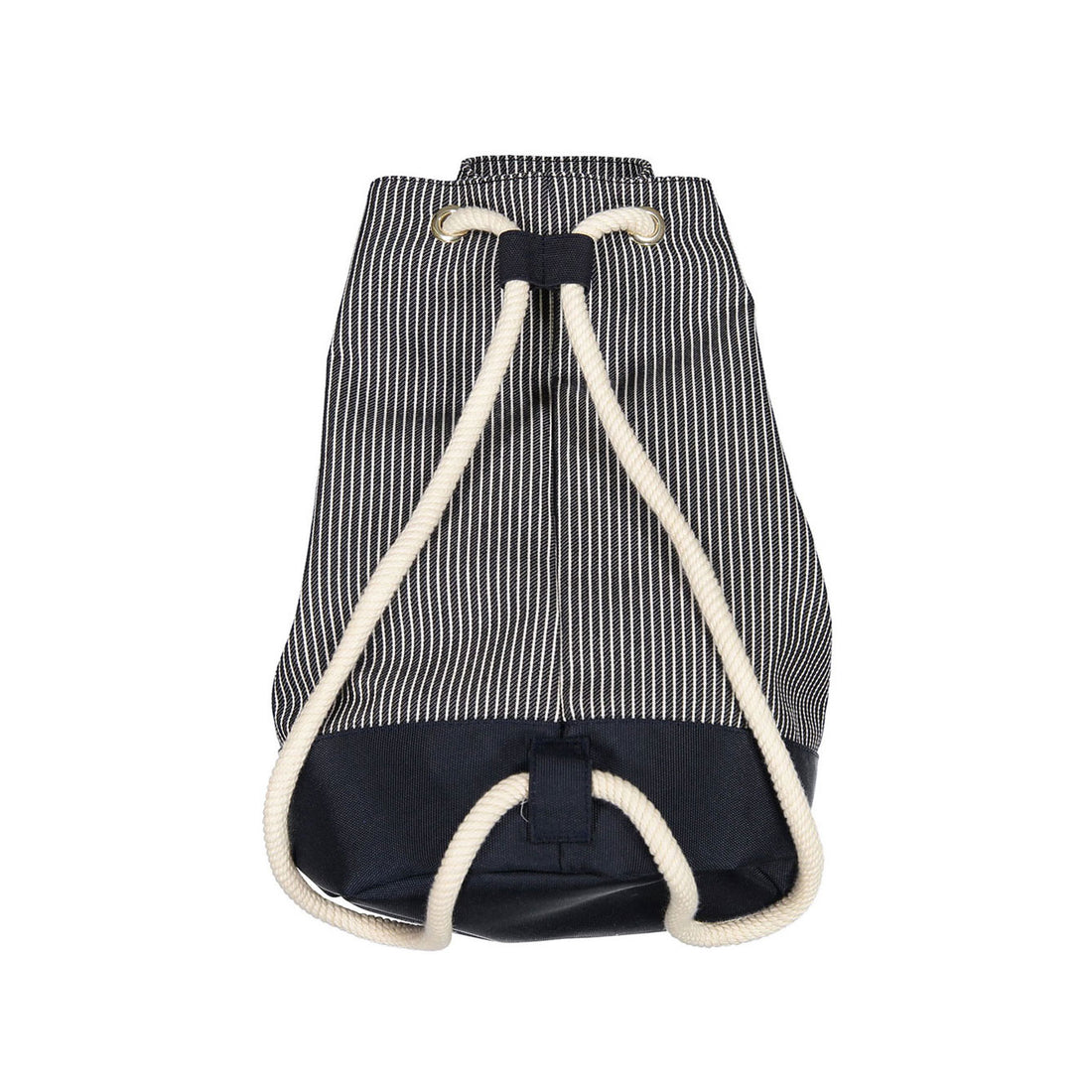 Bonpoint Black Stripe Logo Bucket Bag