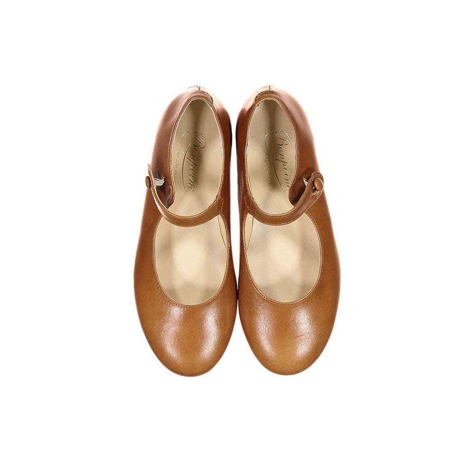 Bonpoint Chocolate Mary Janes